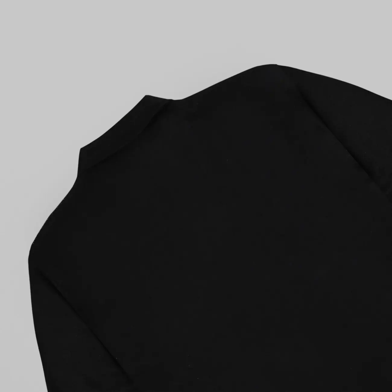 Basic Contrast Bar-Knitted Shirt - Image 2