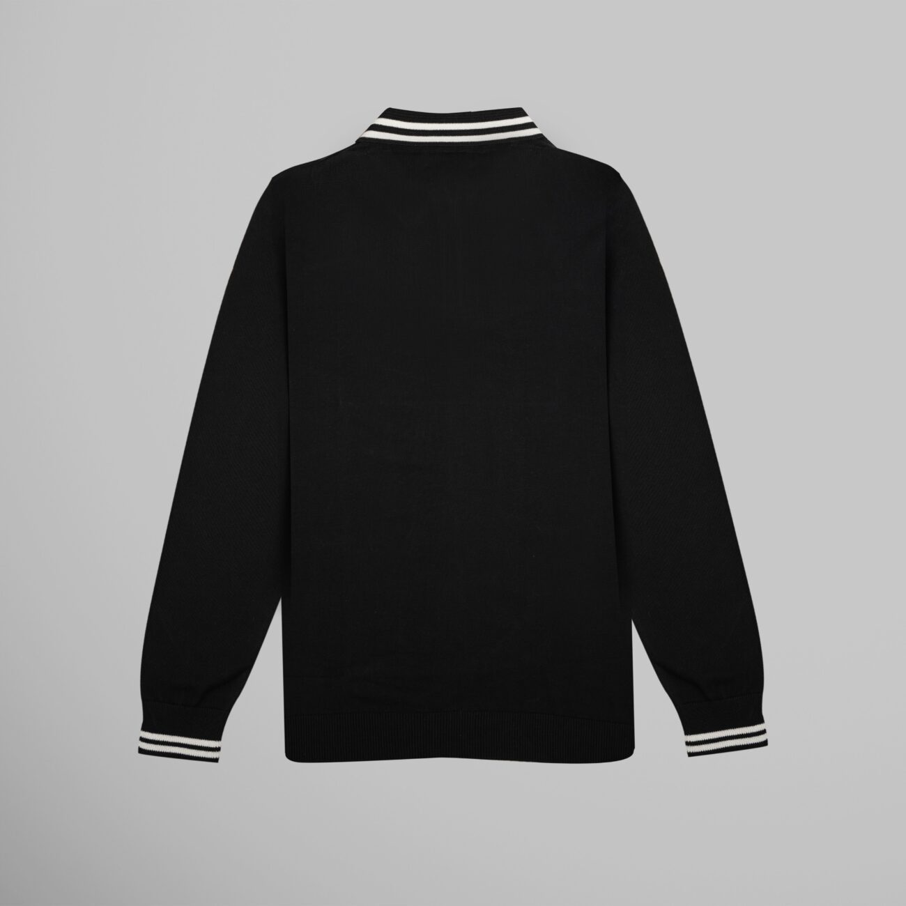 Zip-up Dual Tone Full Sleeves Knitted - Image 2