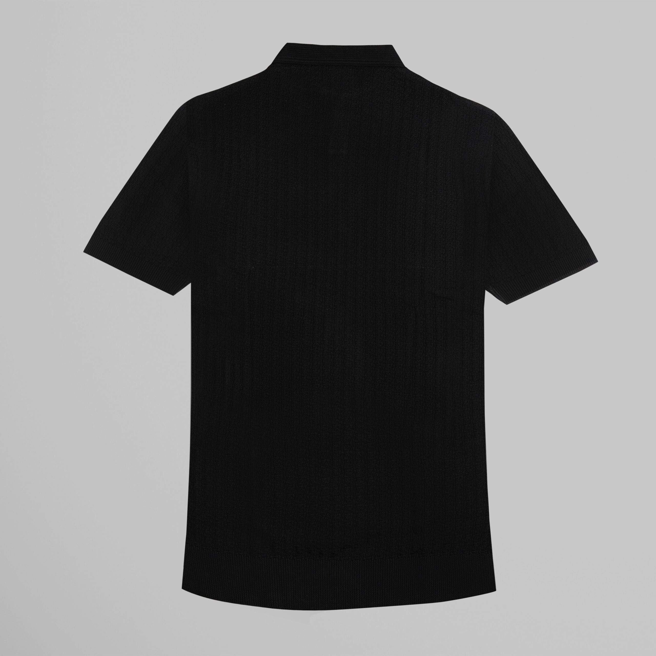 Wavy Knit Polo - Image 2