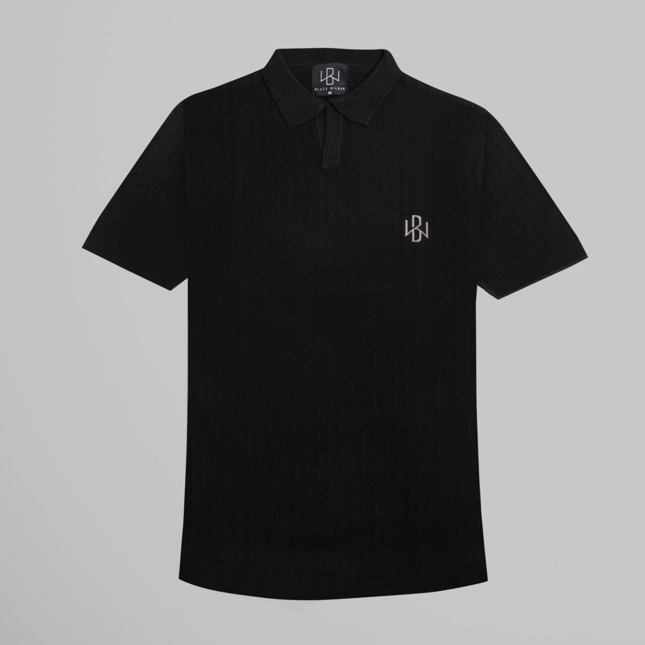 Wavy Knit Polo - Image 3