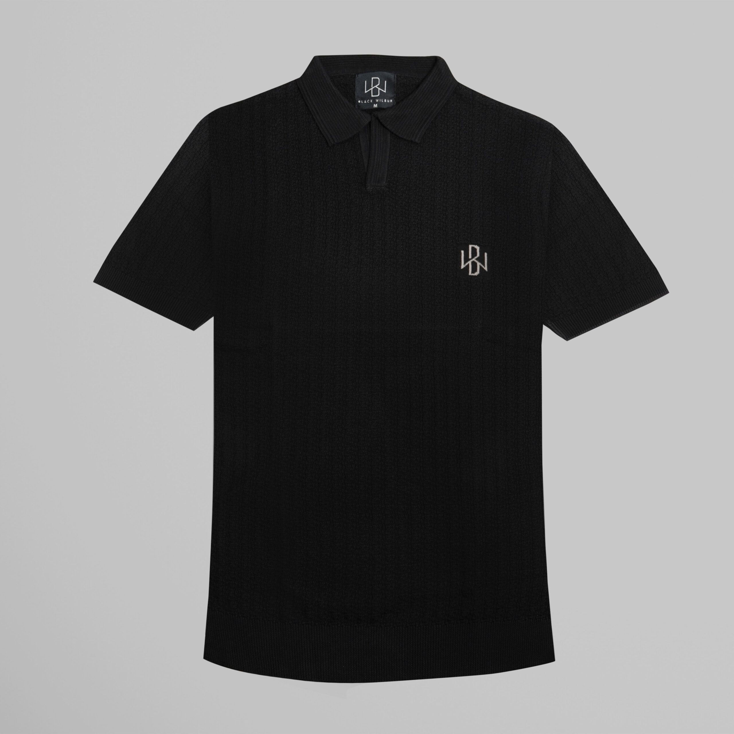 Wavy Knit Polo - Image 3