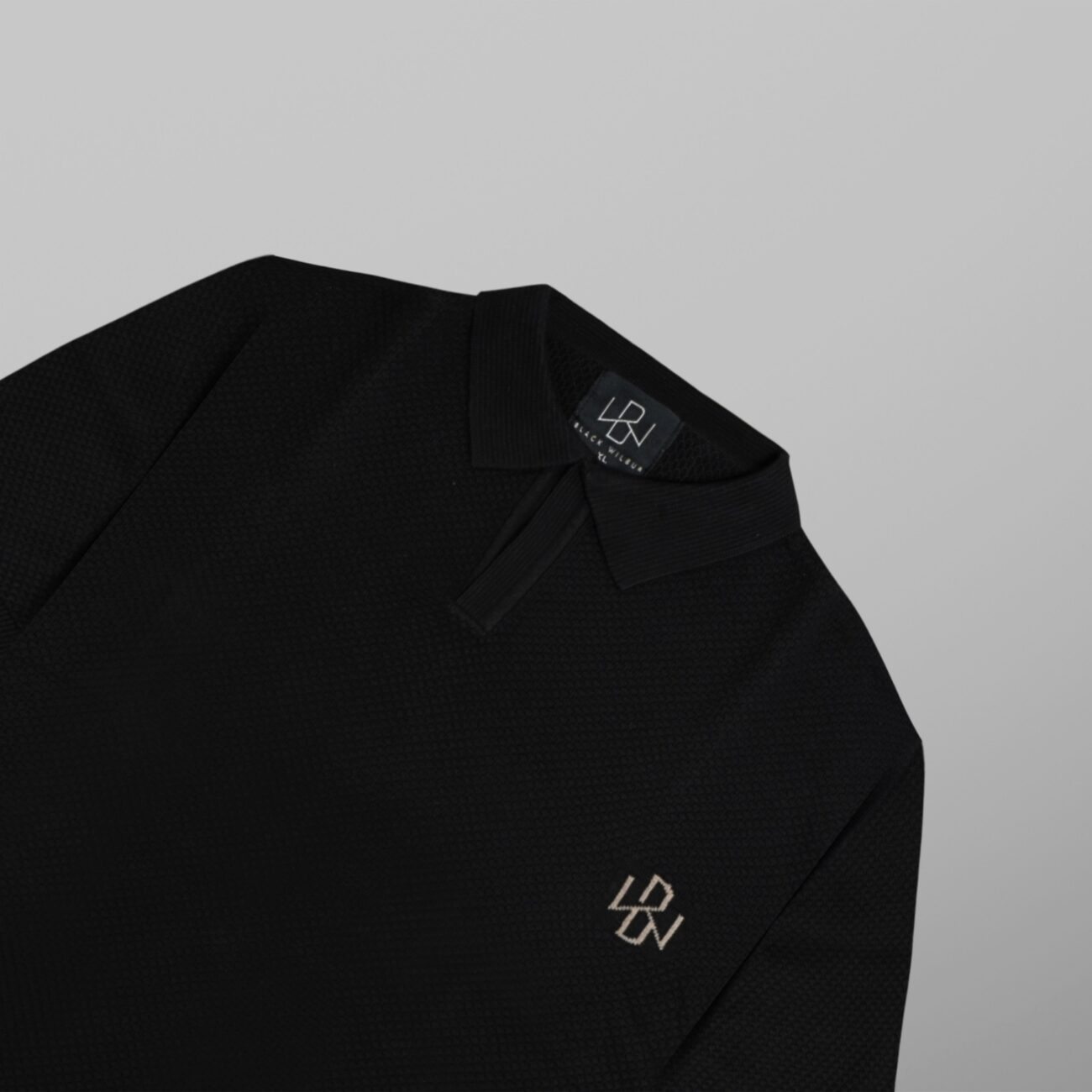 Scrubbed Knit Polo - Image 3