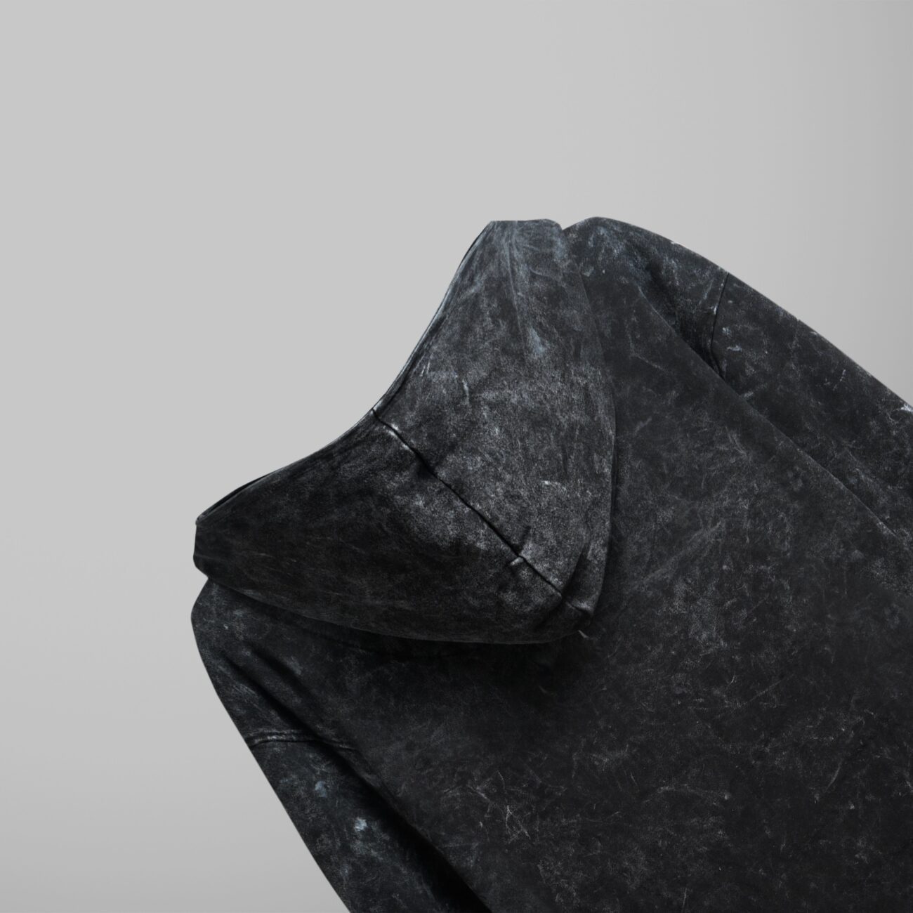 Essentials || Acidwash Hoodie - Image 3