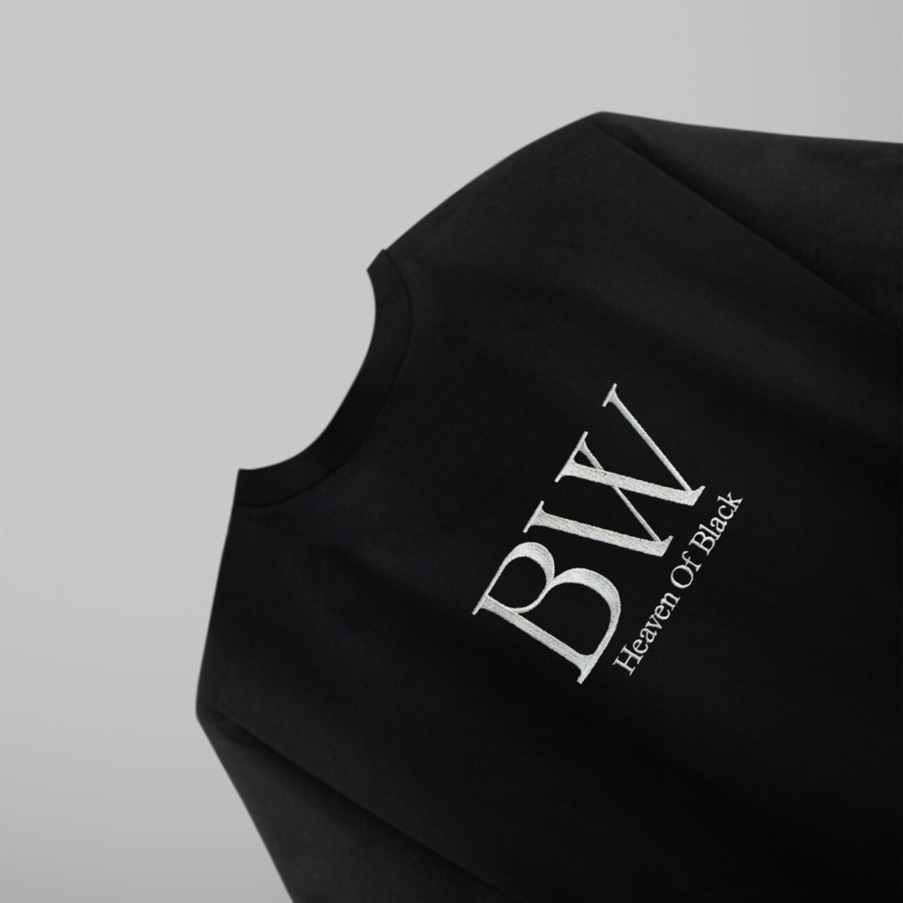 Heaven Of Black Embroidered